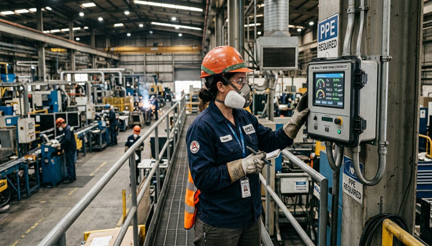 Comment optimiser la qualité de l'air dans les espaces industriels ?